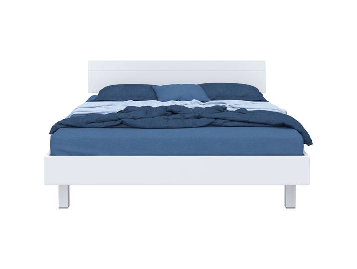 Bett Smart weiss MDF 160 x 200 cm - Bett