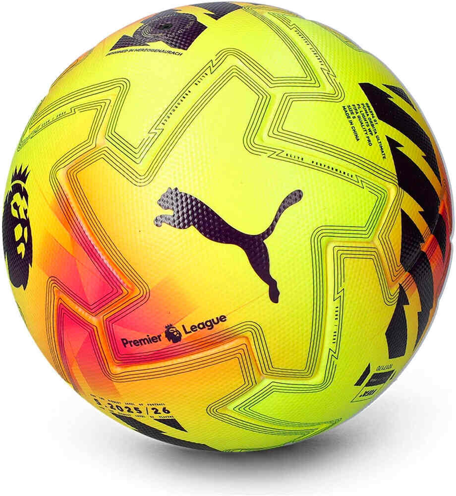 Puma orbita ultimate balon fútbol Amarillo (5)