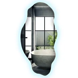 LED-SPIEGEL 40x80 cm Asymmetrisch Kaltweiß 6000K