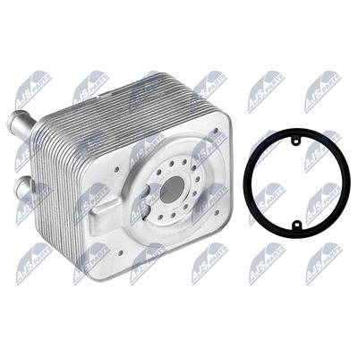 NTY Ölkühler, Motoröl CCL-AU-002 für VAG
