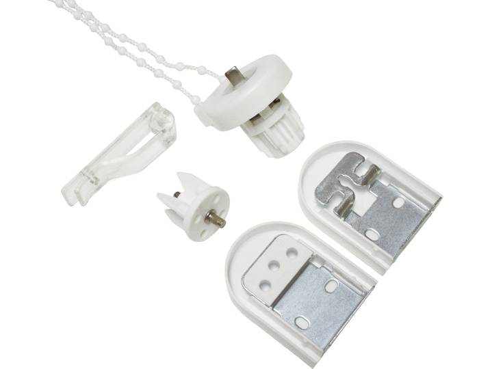 Sichtschutzbefestigungen Zubehör-Set GARDINIA Seitenzug-Umbausatz Gr. 1, weiß, Blacklist, Kunststoff, Sichtschutzbefestigungen, Sichtschutzbefestigungen Zubehör-Set, für Seitenzugrollos