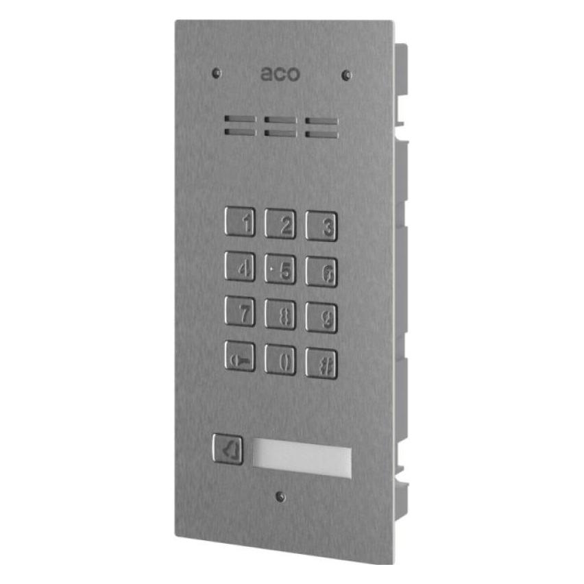 ACO FAM-P-1NPZSACC-Platte unter Putz 1-Mieter gelesen. Zahlenschloss. (13353)