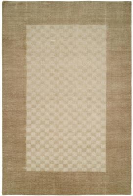 KALATY Nova Champaigne Wool/Viscose Handmade Area Rug