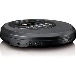 Lenco CD-500BK, MP3 Player + Portable Audiogeräte, Schwarz