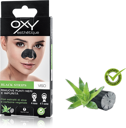 Antica Farmacia Orlandi Black Stripes Viso Oxy Esthétique 8 Cerottini