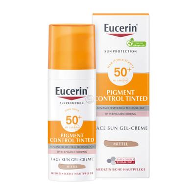 Eucerin Sun Fluid Pigment Control mittel LSF 50+ 50 ml Creme