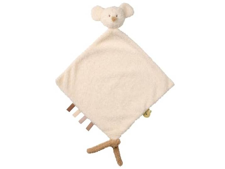 Nattou Big Comforter knuffeldoek muis TEDDY 35 cm Teddy Ecru
