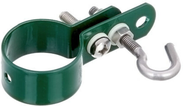 GAH Alberts Colliers de serrage pour treillis vert 38 mm (655594)