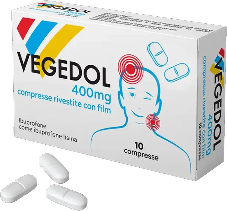 PIETRASANTA PHARMA SpA Pietrasanta Pharma Vegedol 400 mg Ibuprofene, 10 compresse