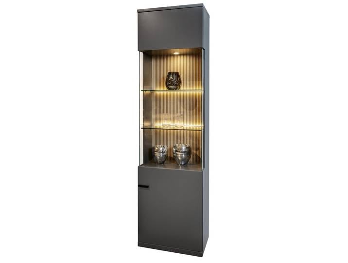 INVIVUS Vitrine Re. IMAGO, grau, Holznachbildung