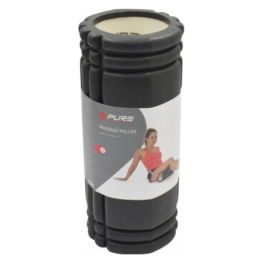 Pure Ribbed Training Roller Black (P2I840000)