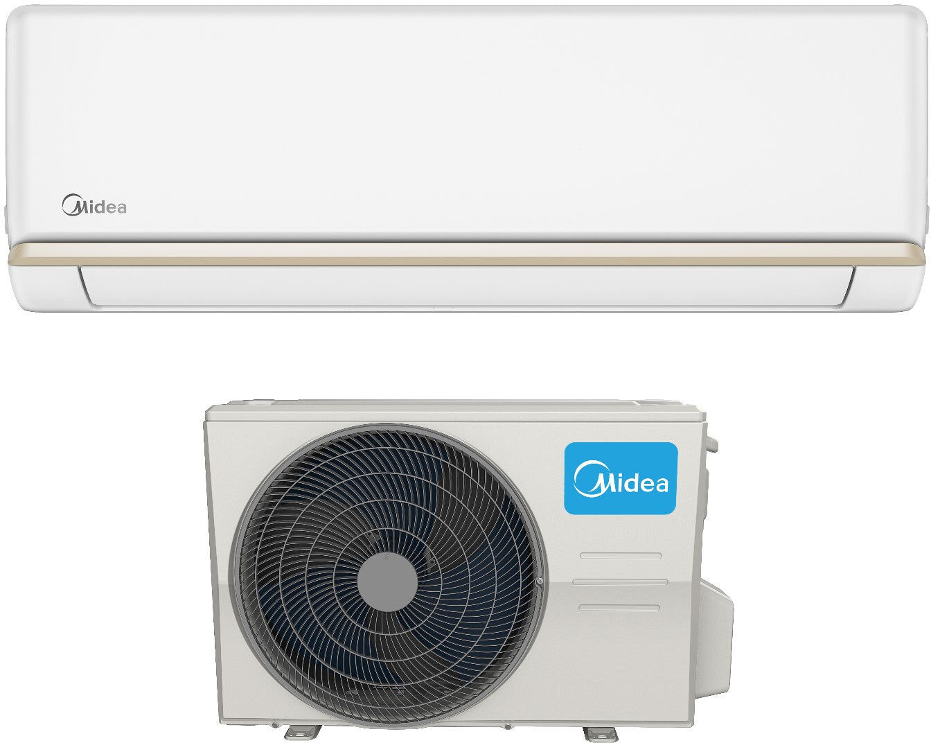 Midea Condizionatore Climatizzatore Monosplit Inverter R-32 Modello FLEXI 9000 BTU MSAGAU-09HRFN8-QRD1GW