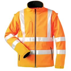Warnschutz-Softshelljacke "TYLER" - S - Orange