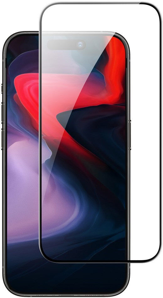 iPhone 16 ESR Skærmbeskyttelse Hærdet Glas m. Monteringsramme - Sort Kant