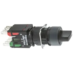 Schneider Electric Wahlschalter, schwarz XB6AD221B
