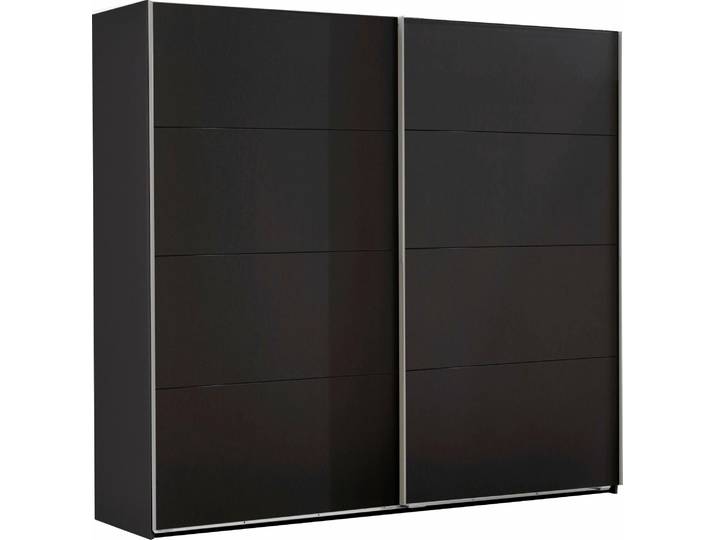 Schwebetürenschrank WIMEX Easy , grau (graphit uni), B:180cm H:210cm T:65cm, Schränke, Schwebetürenschrank