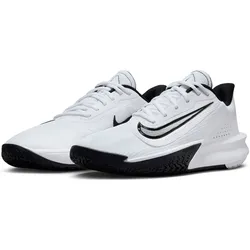 NIKE Precision VII Basketballschuhe Herren 101 - white/black 44