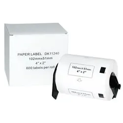 Alternativ-P-Touch für Brother DK11240 weiß