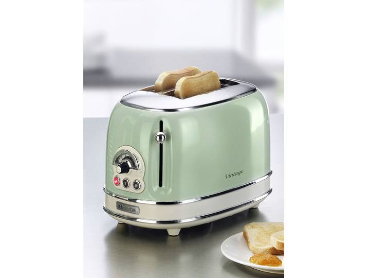 Ariete Toaster im Vintage-Design, Grün