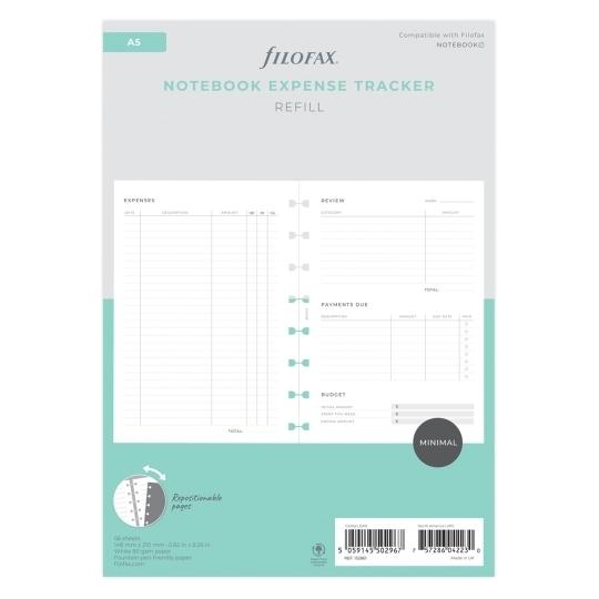 Filofax Budget Planner Notesbog Refill A5 (A5) (132861)