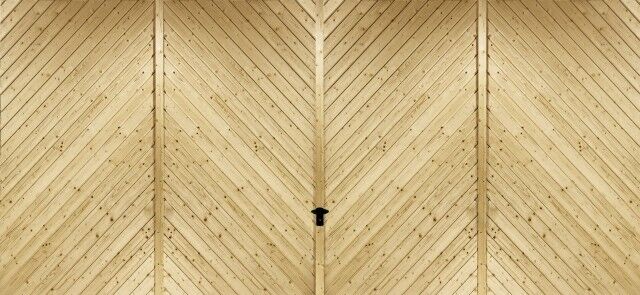 Novoferm M Holz-Schwingtor Typ Halle