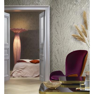 Vliestapete MARBURG "Palm", beige, B:0,7m L:10,05m, Vlies, Tapeten, Kunst moderne Tapete für Wohnzimmer Schlafzimmer Küche