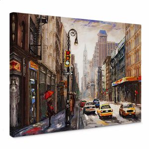 AS-Creation Wandbild New York, Leinwand, Querformat, 70 x 50 cm