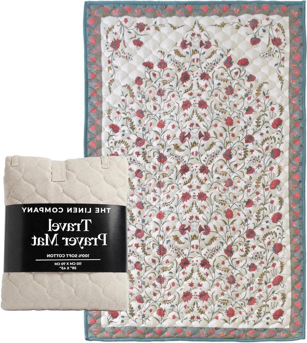 Samarkand Reisgebedsmat Veldmat van Katoen - 70 x 110 cm