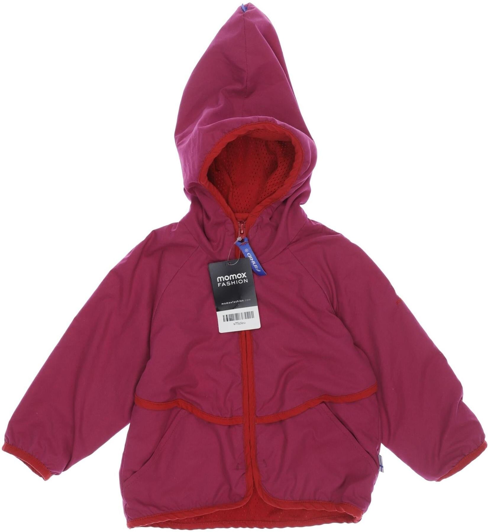 Finkid Mädchen Jacke oder Mantel, Pink, Gr. EU 80, Synthetik - Second Hand