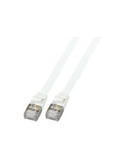 EFB Elektronik EFB-Elektronik Patch-Kabel RJ-45 M eingerastet bis M 5 m U/FTP CAT 6a geformt flach Grau (K5545GR.5)