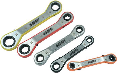 Brüder Mannesmann M27405 Ringschlüssel-Satz 5teilig Schlüsselweite (Metrisch) 9 - 21mm