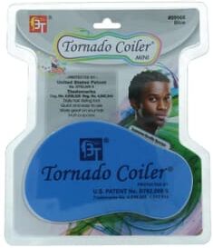 Beauty Town Tornado Coiler Mini Escova Esponja Azul