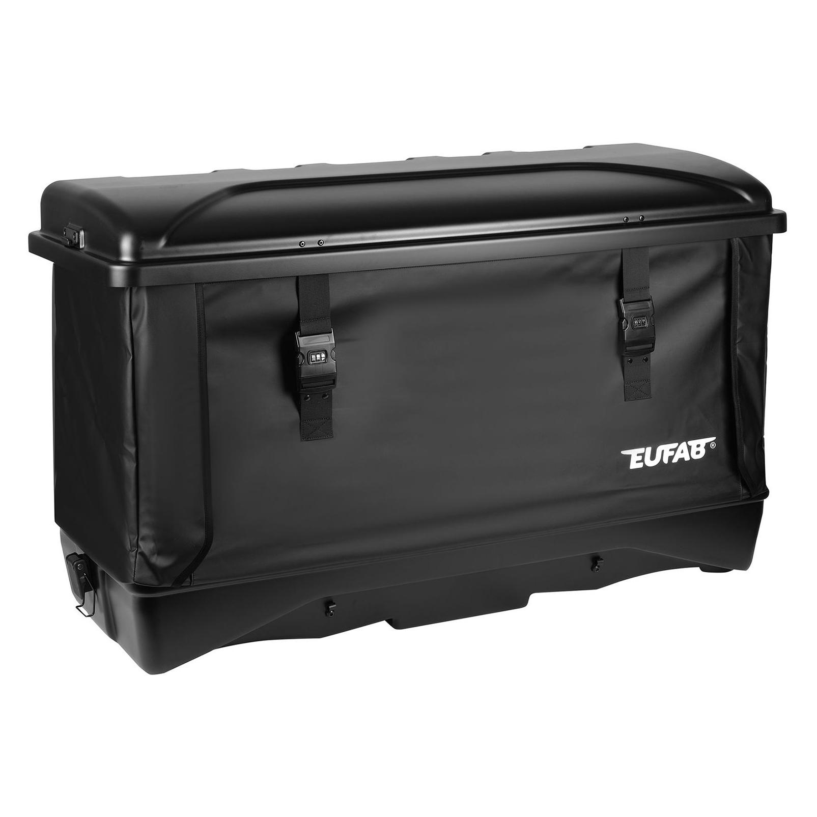 EAL - EUFAB - Transportbox für Fahrradträger 350l (Schwarz) (11651)