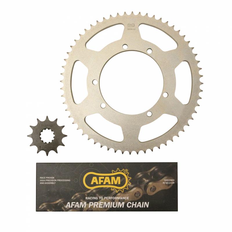 Kit chaîne Afam 12x60 Sherco 50 SM-R 13-17