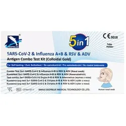 DEEPBLUE 5in1 Kombi-Test SARS-CoV2 FLU A+B RSV ADV