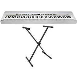 Kurzweil Stage Piano KAP1-WH 88 Tasten mit Ständer (88 Tasten), Keyboard, Weiss
