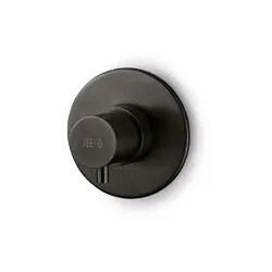 JEE-O Slimline Unterputz-Umsteller für Wanne/Brause, schwarz strukturiert, 800-2603 800-2603