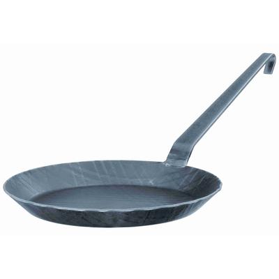 Bratpfanne RÖSLE "Schmiedeeisern 1888", schwarz, H:3cm Ø:28cm, Pfannen, Bratpfanne, zum scharfen Anbraten, grill- und induktionsgeeignet, Made in Germany