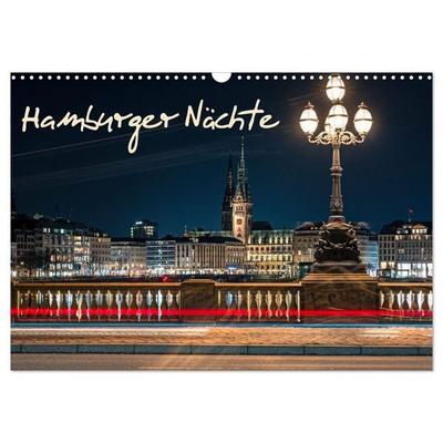 Hamburger Nächte (Wandkalender 2027 DIN A3 quer), CALVENDO Monatskalender