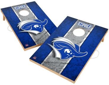 Skip's Garage Vintage Christopher Newport Captains Regulation 2x4 Cornhole Set