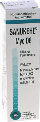 SANUM-KEHLBECK GmbH & Co. KG SANUKEHL Myc D 6 Tropfen 10 ml 07402919