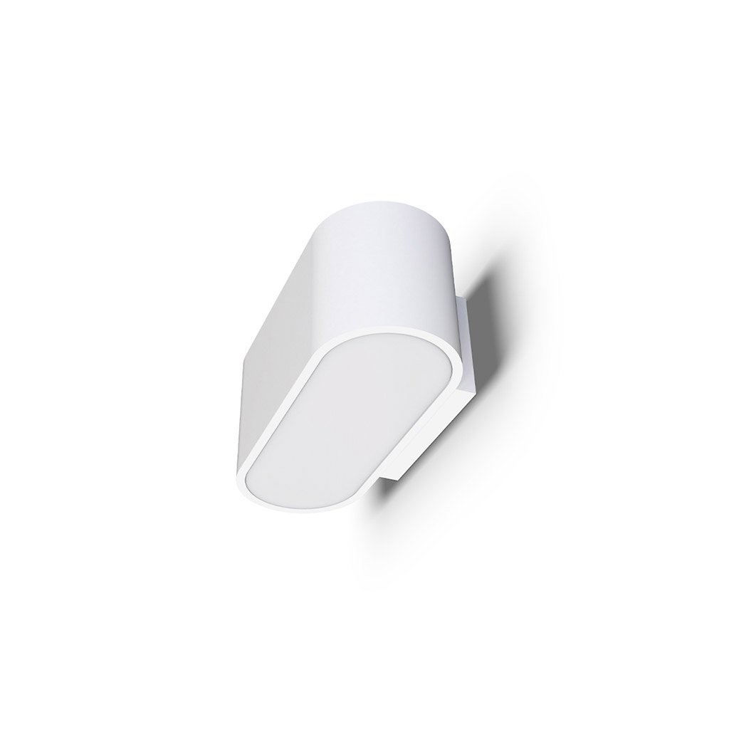 Mawa Design Oval Office 7 Wandleuchte (weiß matt (RAL 9016), extra-warmweiß (270... weiß matt (RAL 9016) | extra-warmweiß (2700 K) MW013373