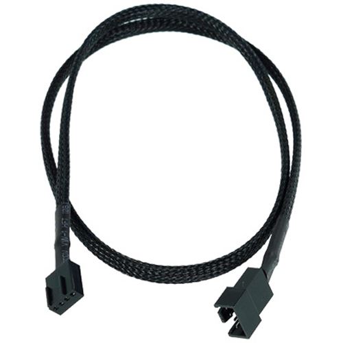 Phobya 4Pin PWM Verlängerung 60cm - Schwarz