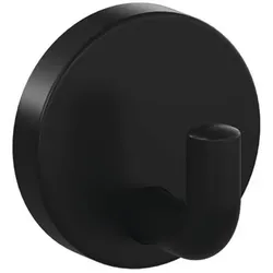 Hewi Einzelhaken 477.90B010 einfach A.45mm PA 90 tiefschwarz ma D.50mm