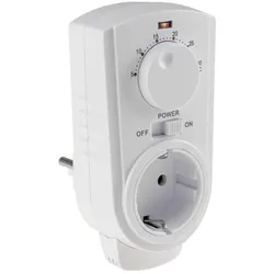 ChiliTec Steckdosen-Thermostat "ST-35 ana" max. 3500W, 5-30°C, AUS/AUTO, 230V