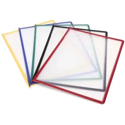 Tarifold, Informationsschild, Sichttafel Easyload 114909 A4 sort 10 St./Pack.