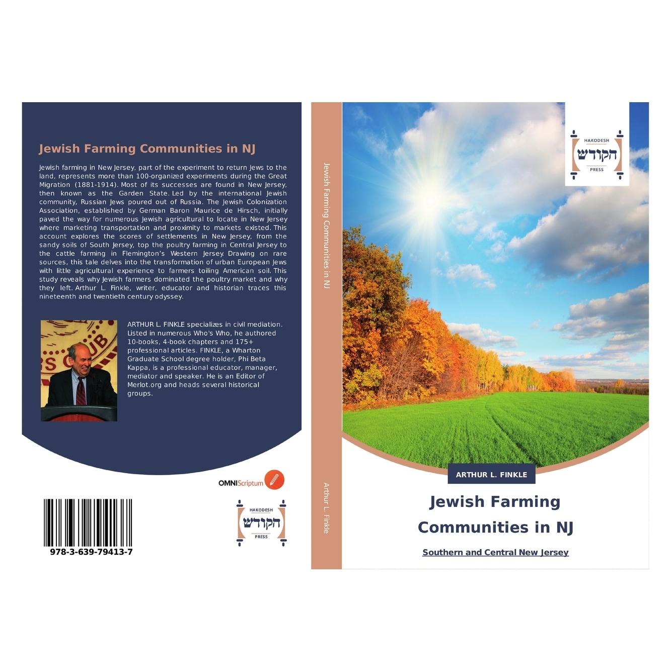 Hadassa Word Press Jewish Farming Communities in NJ (Englisch, Softcover, Arthur L Finkle) (51371827)