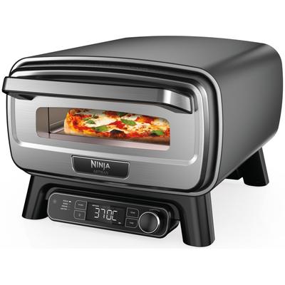NINJA Pizzaofen "Artisan Outdoor-Elektro-Pizzaofen/Heißluftfritteuse MO201EU", grau, B:52cm H:32cm T:59cm, Pizzaöfen