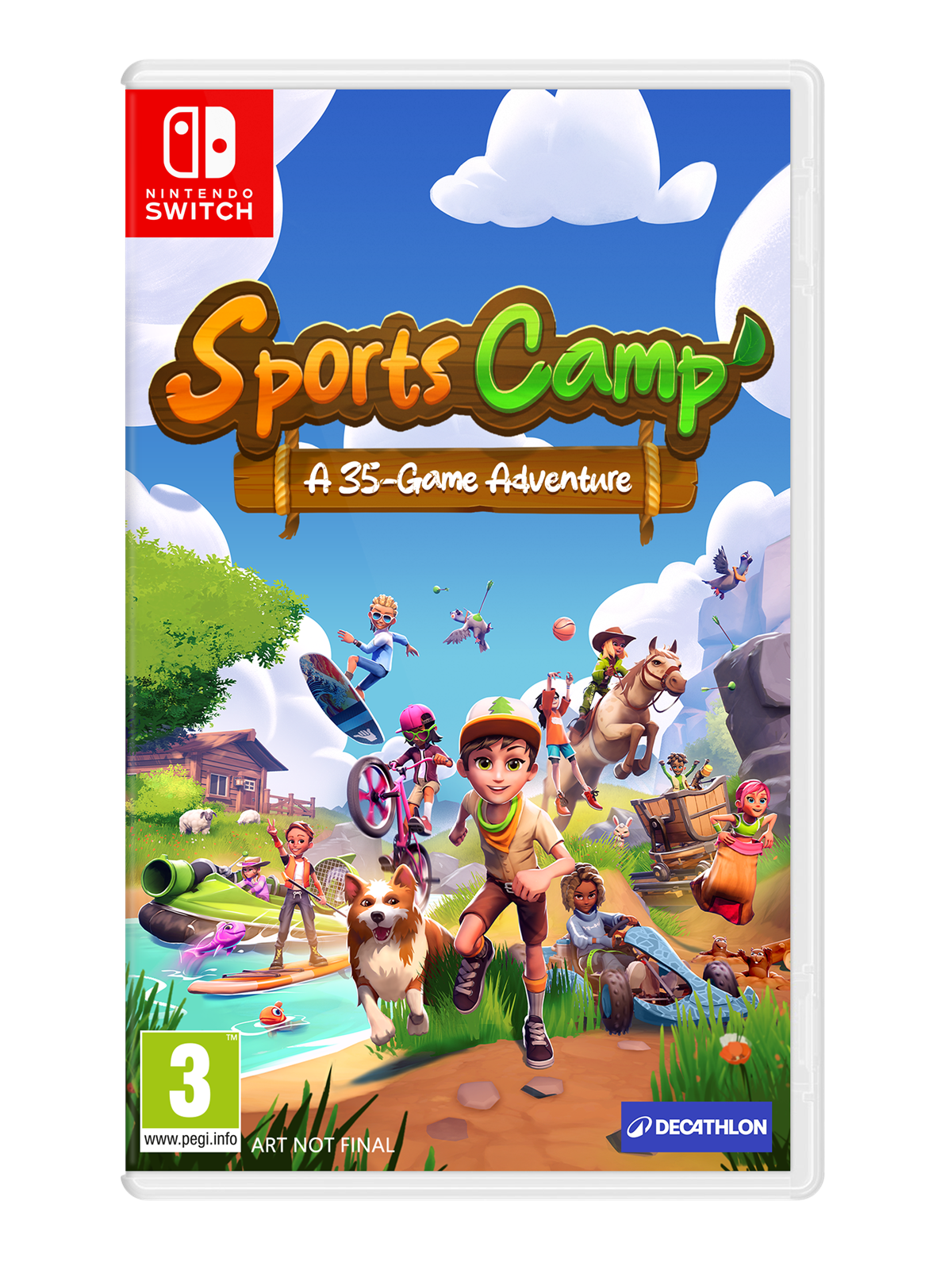 Sports Camp: A 35-Game Adventure - Nintendo Switch - Sport - PEGI 3