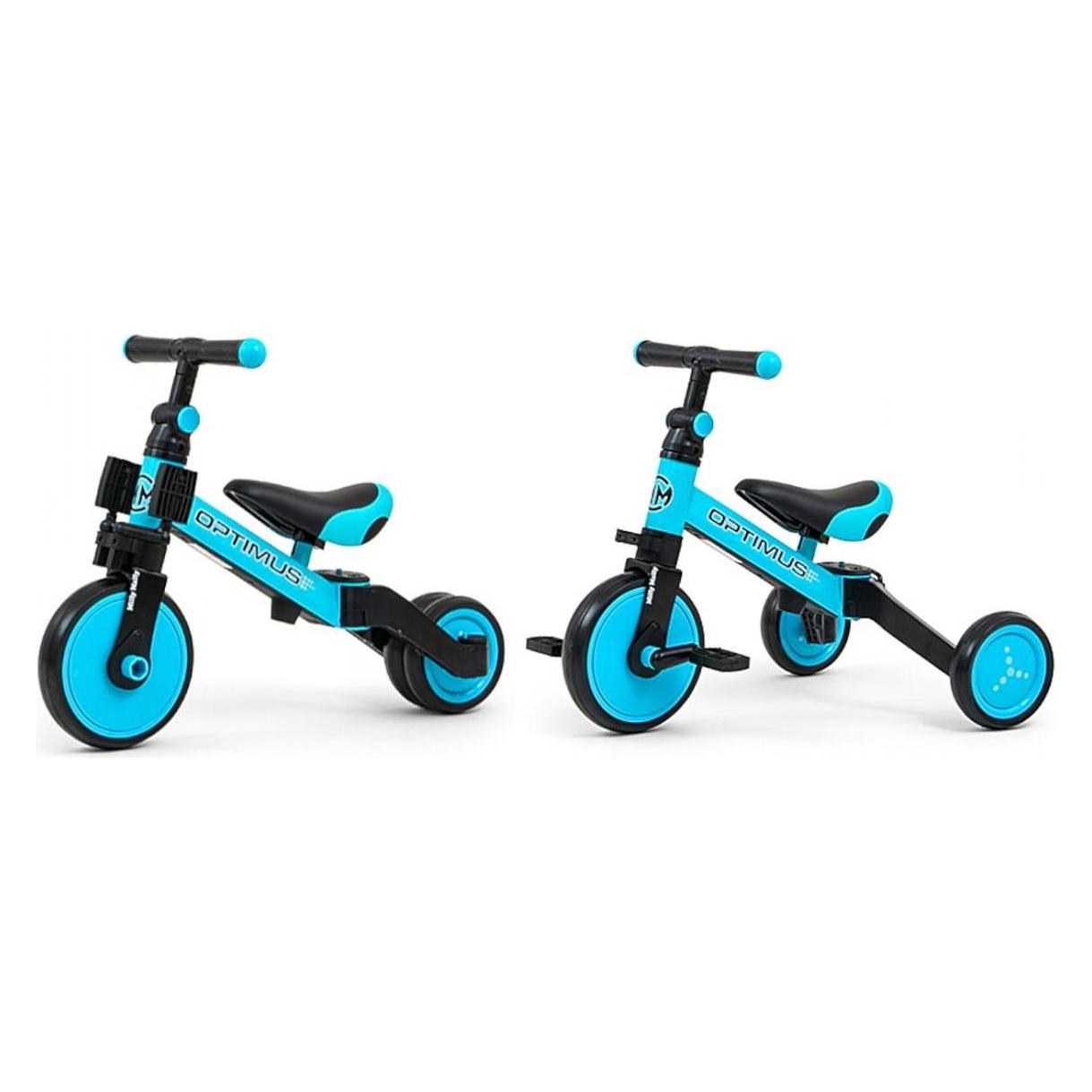 Mally Bicycle 3in1 Optimus Blue Milly (7.68") (25078)
